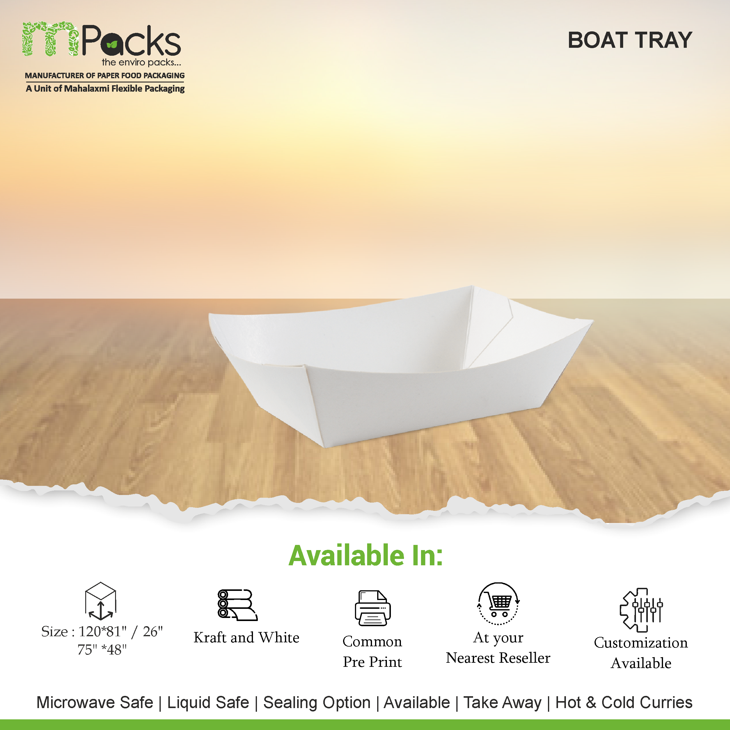 Boat tray