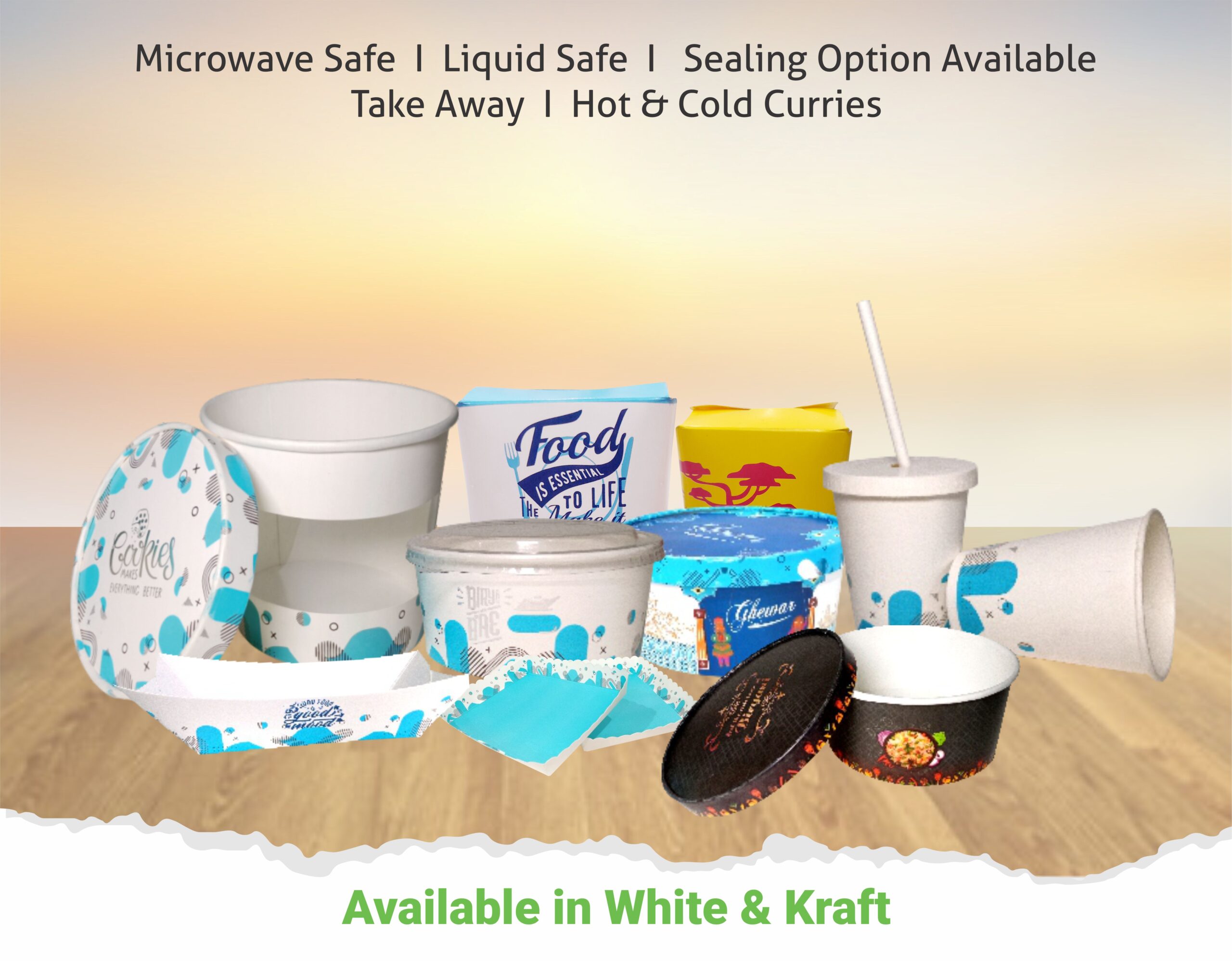 Pre Printed Paper food packaging  | Customize Pre Printed solution